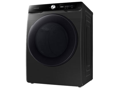 Samsung DVE45A6400V 7.5 cu. ft. Smart Dial Electric Dryer with Super Speed Dry in Brushed Black