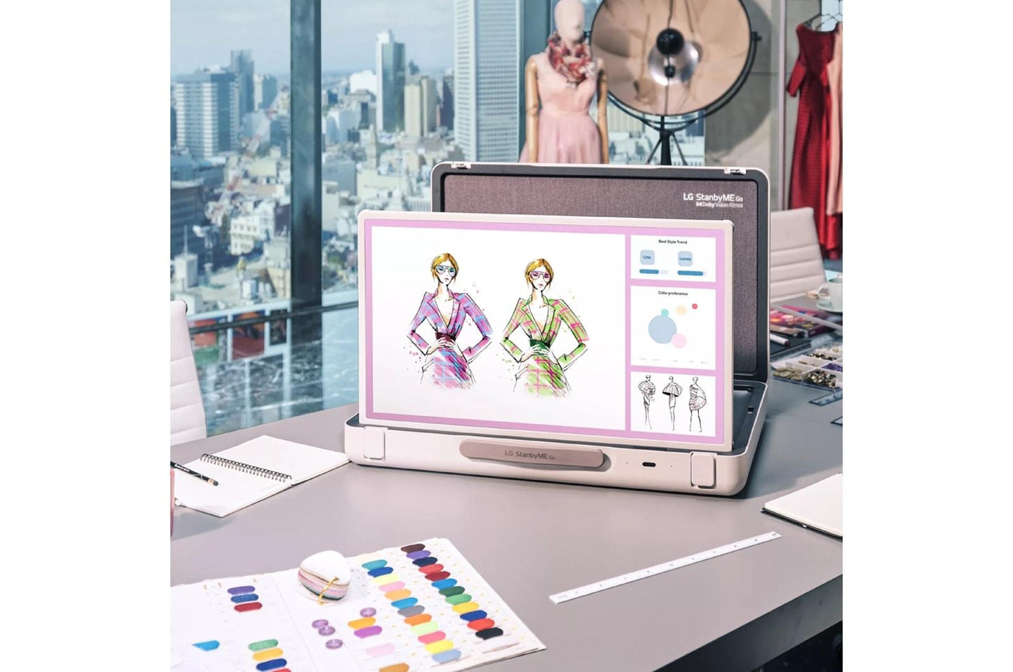 27LX5QKNA LG StanbyME Go 27 Inch Briefcase Design Touch Screen