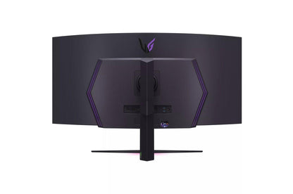 Lg 45GS96QBB 45 Inch UltraGear™ OLED WQHD 1440P 240Hz 0.03ms G-Sync Compatible 800R Curved Gaming Monitor with Built-in Speakers