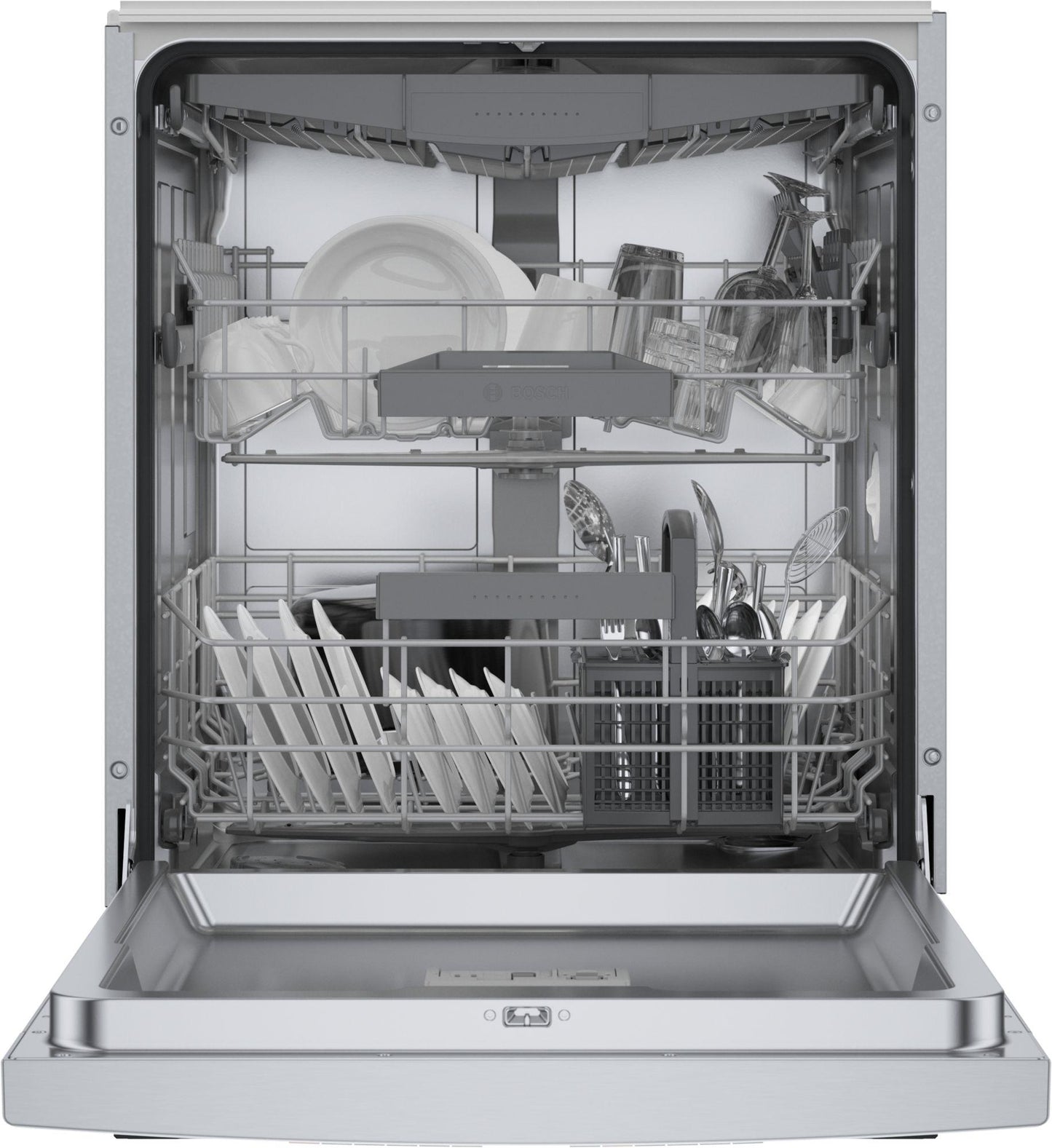 Bosch SGE78C55UC 800 Series Dishwasher 24" Stainless Steel Anti-fingerprint