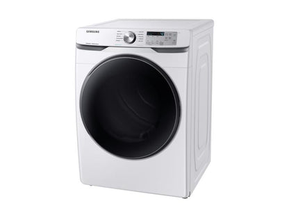 Samsung DVG45R6100W 7.5 cu. ft. Gas Dryer with Steam Sanitize+ in White