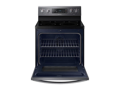 Samsung NE59R4321SG 5.9 cu. ft. Freestanding Electric Range with Convection in Black Stainless Steel