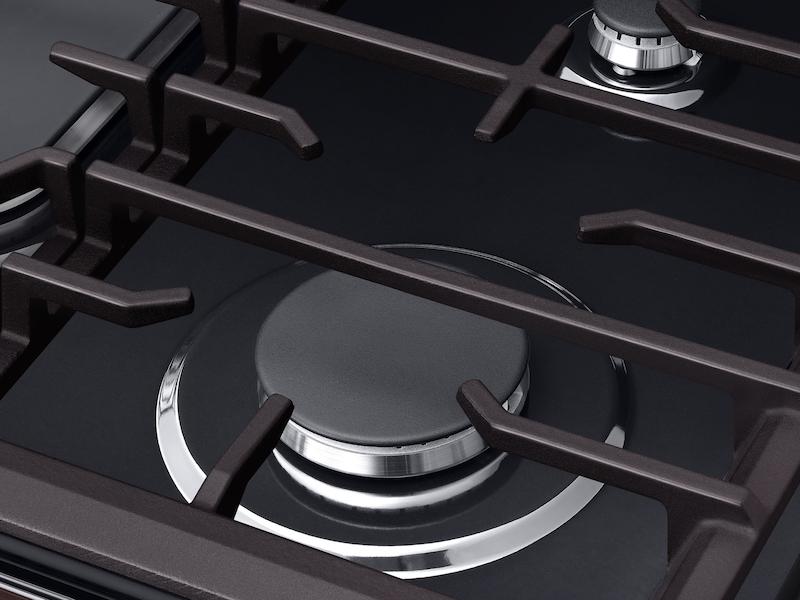 Samsung NX58R6631ST 5.8 cu. ft. Freestanding Gas Range with True Convection in Tuscan Stainless Steel