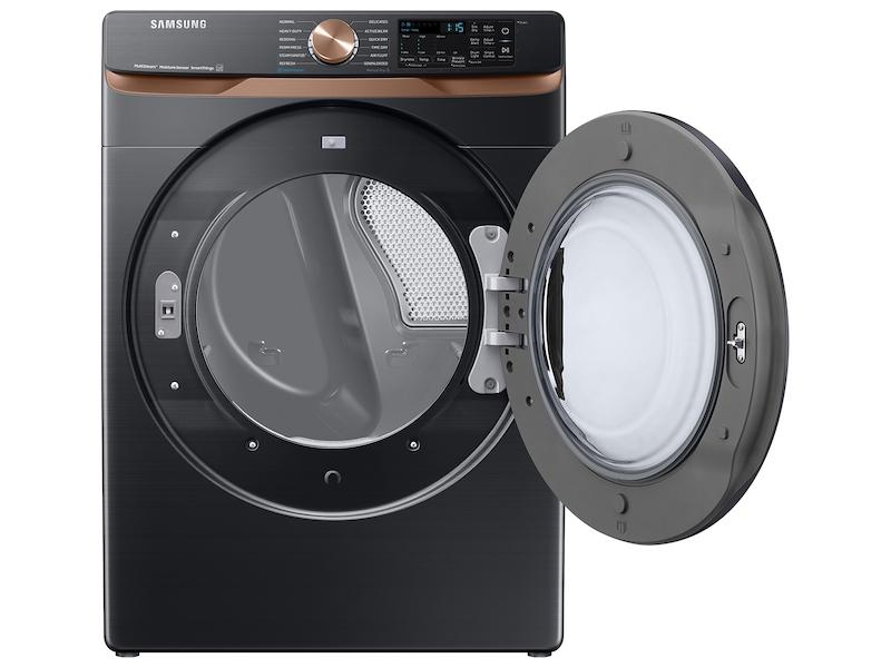 Samsung DVE50BG8300VA3 7.5 cu. ft. Smart Electric Dryer with Steam Sanitize+ and Sensor Dry in Brushed Black