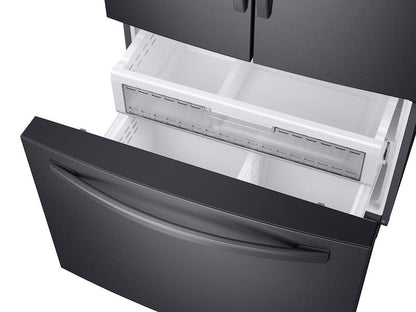 Samsung RF23R6201SG 23 cu. ft. 3-Door French Door, Counter Depth Refrigerator with CoolSelect Pantry™ in Black Stainless Steel