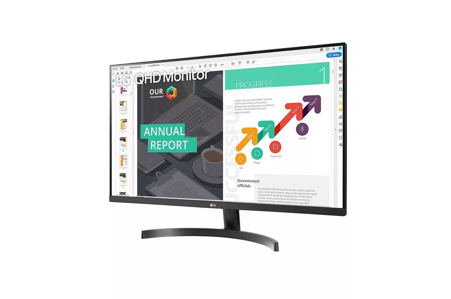 Lg 32QN600B 32 Inch QHD 1440P IPS HDR10 Monitor with AMD FreeSync™