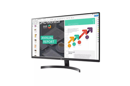 Lg 32QN600B 32 Inch QHD 1440P IPS HDR10 Monitor with AMD FreeSync™