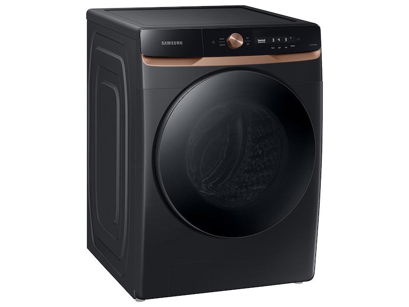 4.6 cu. ft. Large Capacity AI Smart Dial Front Load Washer with Auto Dispense and Super Speed Wash in Brushed Black