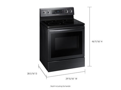 Samsung NE59T7511SG 5.9 cu. ft. Freestanding Electric Range with Air Fry and Convection in Black Stainless Steel