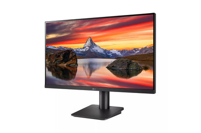 Lg 27MQ450B 27 Inch FHD IPS 3-Side Borderless FreeSync Monitor with Tilt & Height Adjustable Stand