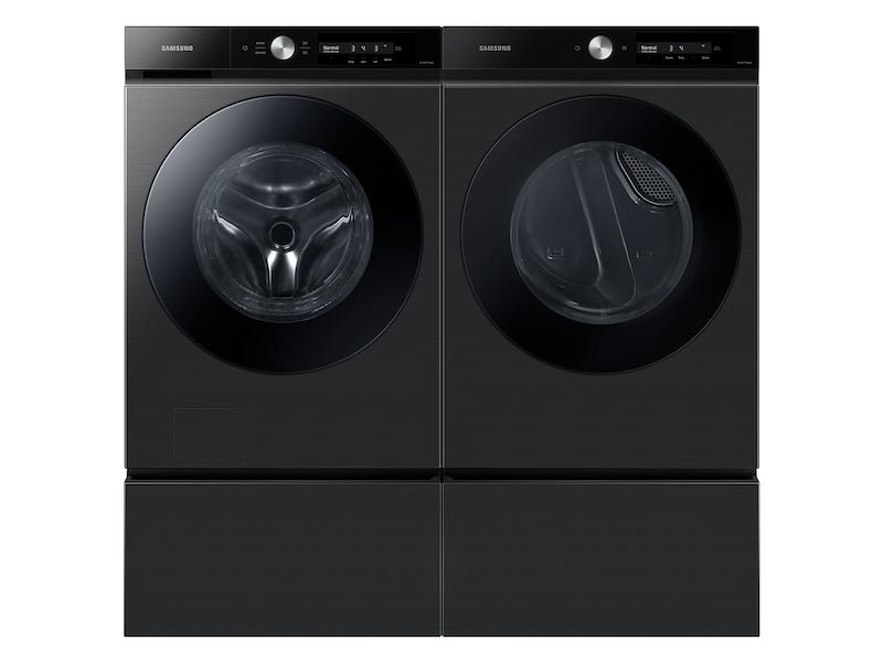 Samsung Bespoke 7.5 cu. ft. Large Capacity Gas Dryer with Super Speed Dry and AI Smart Dial in Brushed Black