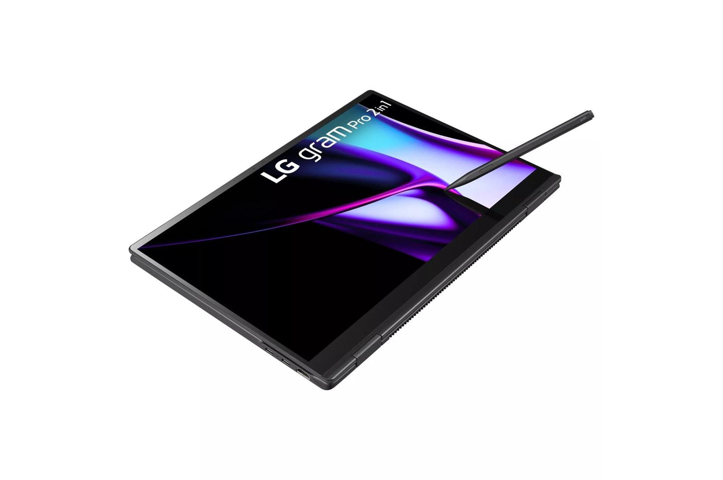 16T90SPKAAB6U1 LG gram Pro 16 Inch OLED 2-in-1 Thin and Lightweight Laptop, Intel® Evo™ Edition - AI-enabled Intel® Core™ Ultra 7 processor, Windows 11 Home, 16GB RAM, 1TB SSD, Black
