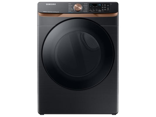 Samsung DVG50BG8300VA3 7.5 cu. ft. Smart Gas Dryer with Steam Sanitize+ and Sensor Dry in Brushed Black