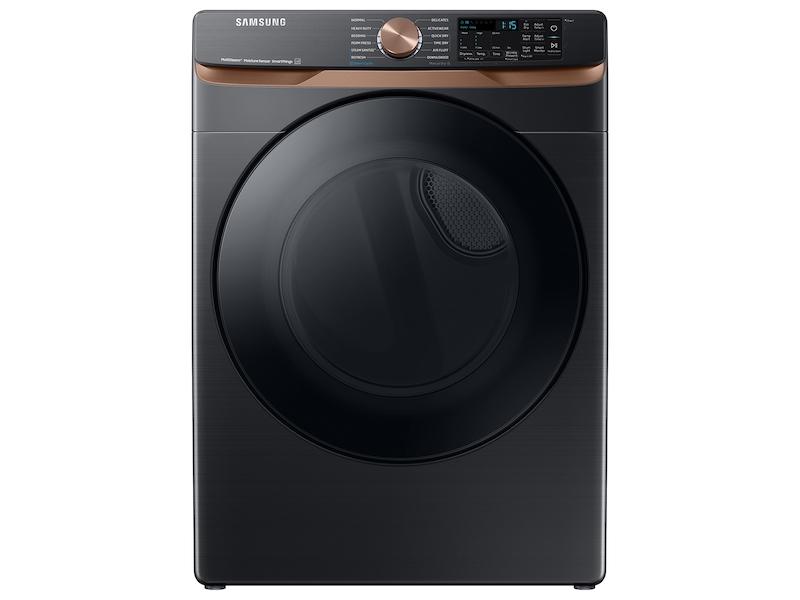 Samsung DVG50BG8300VA3 7.5 cu. ft. Smart Gas Dryer with Steam Sanitize+ and Sensor Dry in Brushed Black