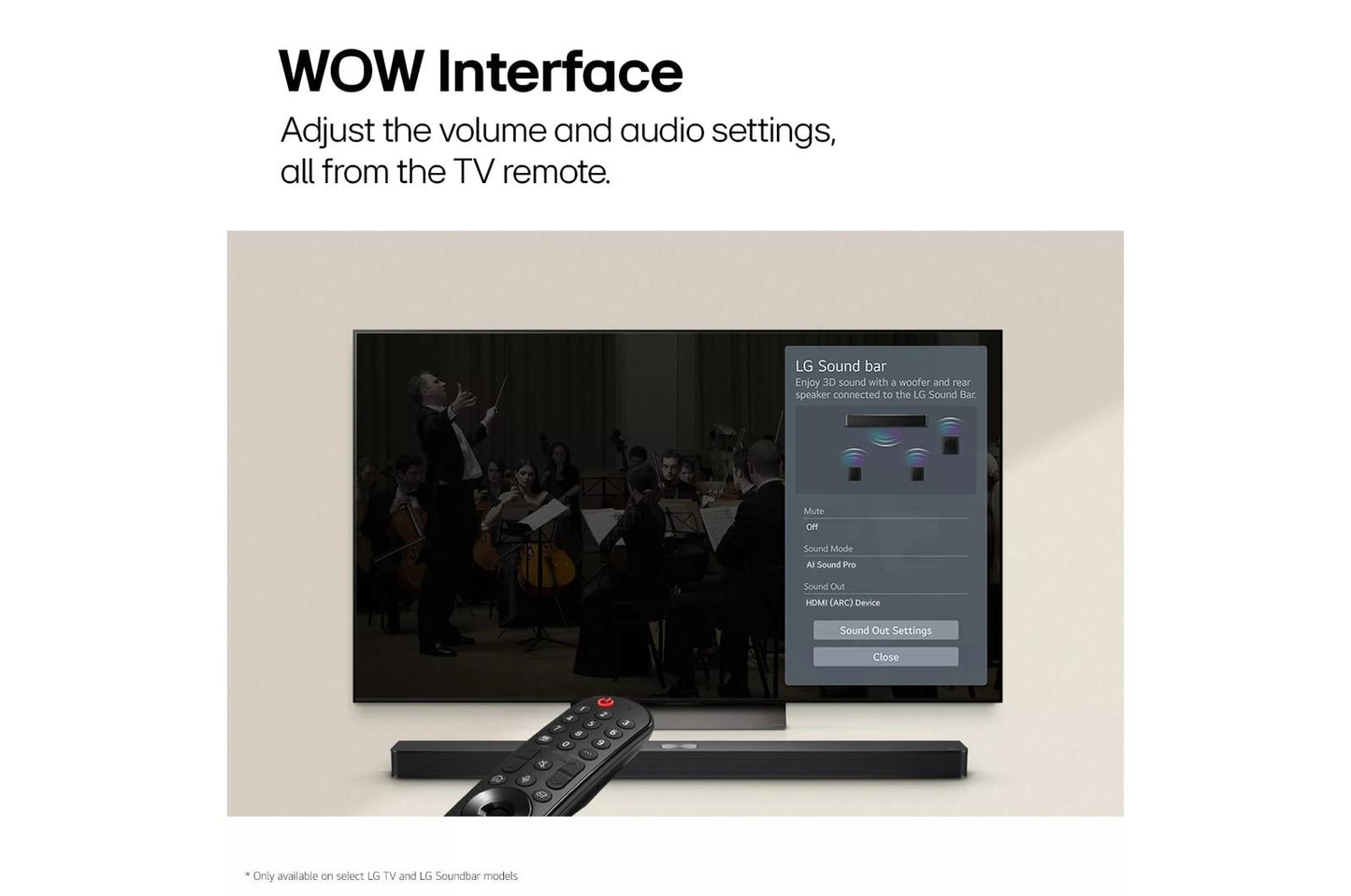 Lg S40T S40T LG Soundbar for TV with Dolby Audio™ 2.1 channel