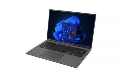 16Z90QRAAS8U1 LG gram 16 Inch Lightweight Laptop, Intel® 12th Gen Core® i7, Windows 11 Home, NVIDIA® GeForce RTX® 2050 graphics, 16GB RAM, 1TB SSD, Gray