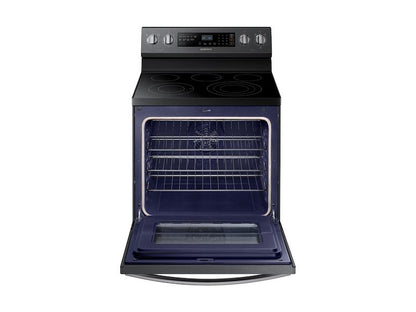 Samsung NE59R6631SG 5.9 cu. ft. Freestanding Electric Range with True Convection in Black Stainless Steel