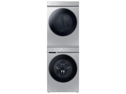 Samsung DVE53BB8900T Bespoke 7.6 cu. ft. Ultra Capacity Electric Dryer with AI Optimal Dry and Super Speed Dry in Silver Steel