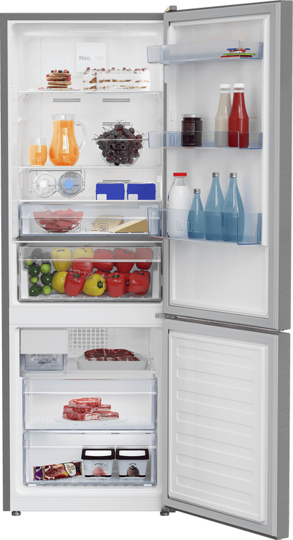 Beko BFBF2414SSIM 24", Bottom Freezer Refrigerator with -