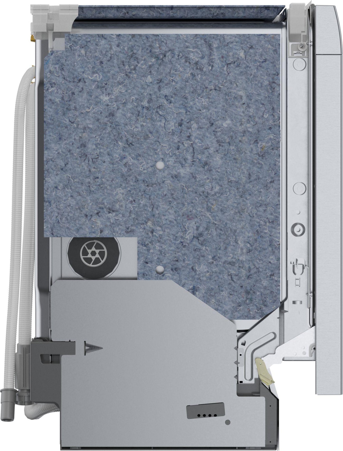 Bosch SGE53C55UC 300 Series, built-under dishwasher, 24'', Brushed steel anti-fingerprint