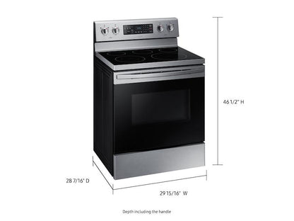 Samsung NE59R4321SS 5.9 cu. ft. Freestanding Electric Range with Convection in Stainless Steel