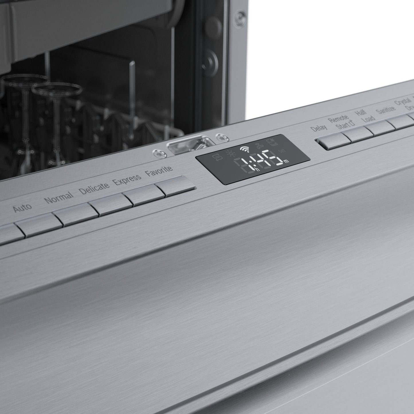 Bosch SGX78C55UC 800 Series, built-under dishwasher, 24'', Brushed steel
