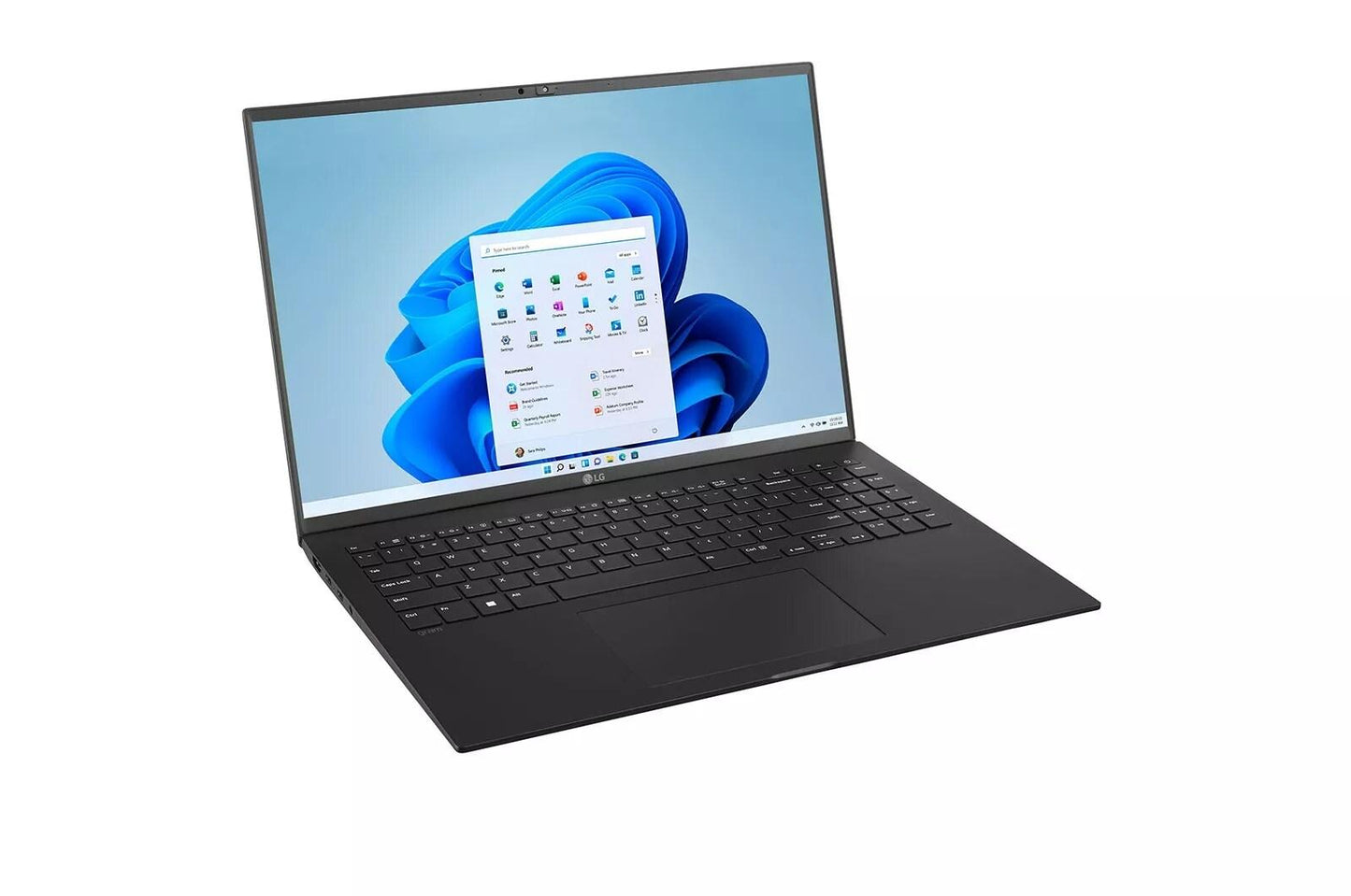 16Z90QKAAC7U1 LG gram 16 Inch Lightweight Laptop, Intel® 12th Gen Core® i7 Evo™ Platform, Windows 11 Home, 16GB RAM, 512GB SSD, Black