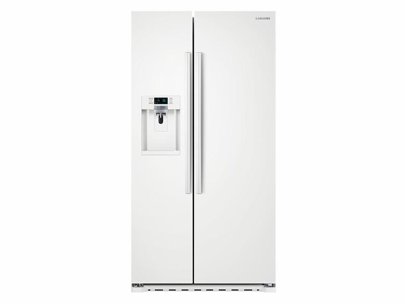 Samsung RS22HDHPNWW 22 cu. ft. Counter Depth Side-by-Side Refrigerator in White