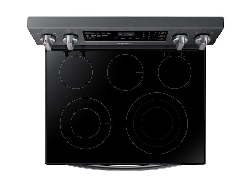 Samsung NE59R6631SG 5.9 cu. ft. Freestanding Electric Range with True Convection in Black Stainless Steel