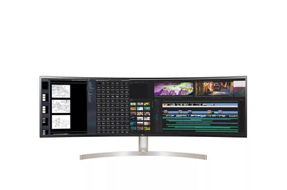 49WL95CWE LG 49WL95C-WE 49 Inch 32:9 UltraWide Dual QHD 1440P IPS Curved LED Monitor with HDR 10