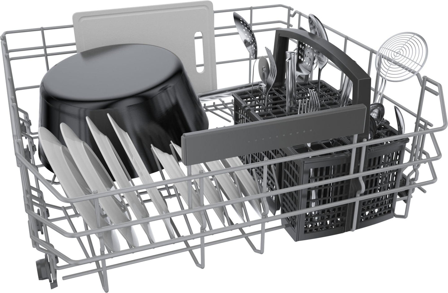 Bosch SGX78C55UC 800 Series, built-under dishwasher, 24'', Brushed steel