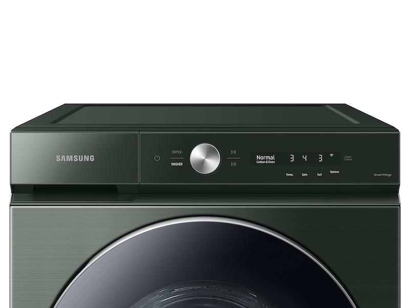 Samsung WF53BB8900AGUS Bespoke 5.3 cu. ft. Ultra Capacity Front Load Washer with AI OptiWash™ and Auto Dispense in Forest Green