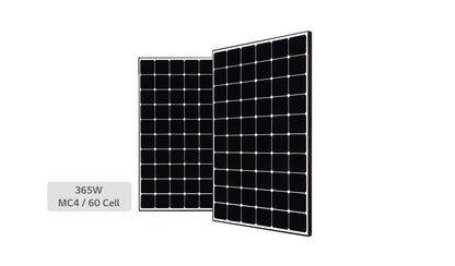 Lg LG365Q1CA5 High Efficiency LG NeON® R Module Cells: 6 x 10 Module efficiency: 21.1% Connector Type: MC4