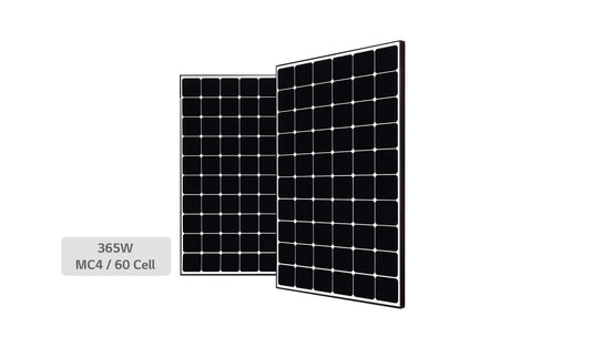 Lg LG365Q1CA5 High Efficiency LG NeON® R Module Cells: 6 x 10 Module efficiency: 21.1% Connector Type: MC4