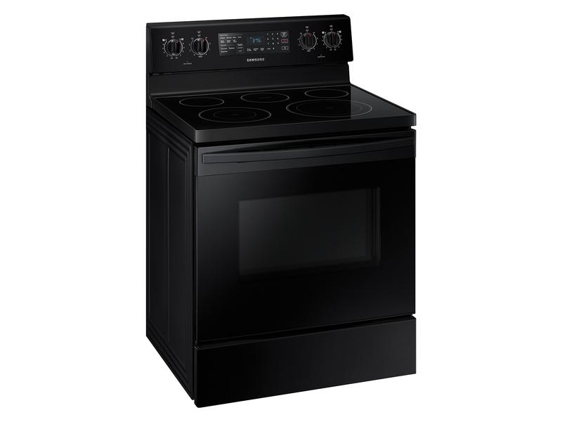 Samsung NE59T4321SB 5.9 cu. ft. Freestanding Electric Range with Convection in Black