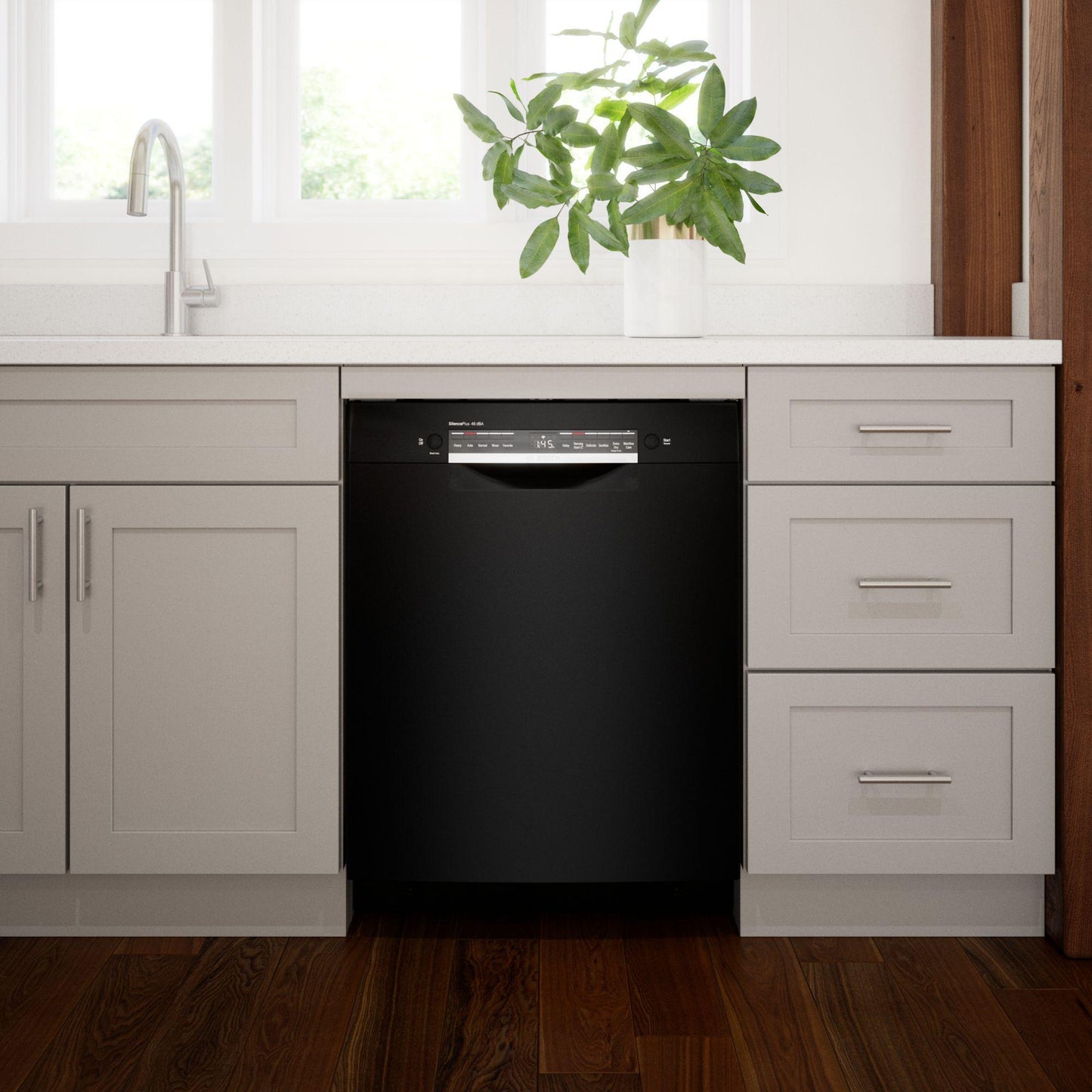 Bosch SGE53C56UC 300 Series Dishwasher 24" Black