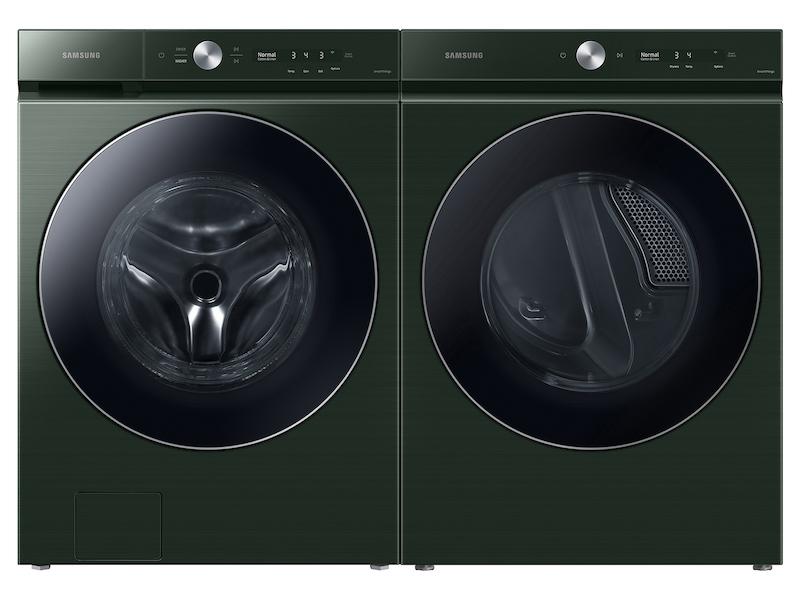 Samsung DVE53BB8900G Bespoke 7.6 cu. ft. Ultra Capacity Electric Dryer with AI Optimal Dry and Super Speed Dry in Forest Green