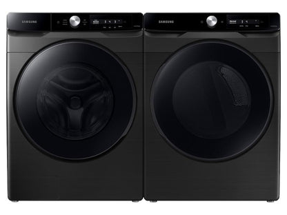 Samsung DVE45A6400V 7.5 cu. ft. Smart Dial Electric Dryer with Super Speed Dry in Brushed Black