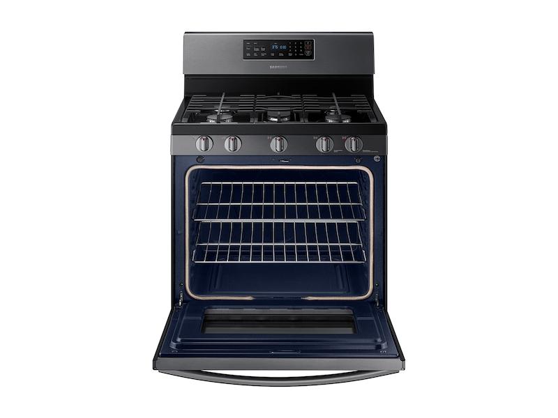 Samsung NX58R4311SG 5.8 cu. ft. Freestanding Gas Range in Black Stainless Steel