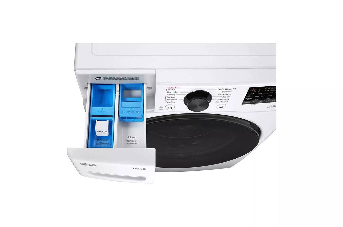 Lg WM4080HWA 4.5 cu. ft. Ultra Large Capacity Smart Front Load ENERGY STAR Washer with TurboWash® 360(degree) and AI DD®
