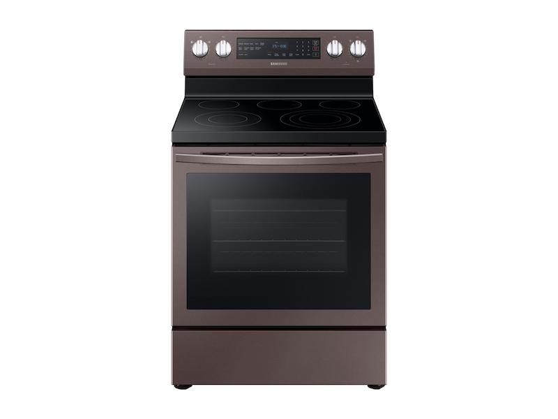 Samsung NE59R6631ST 5.9 cu. ft. Freestanding Electric Range with True Convection in Tuscan Stainless Steel