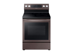 Samsung NE59R6631ST 5.9 cu. ft. Freestanding Electric Range with True Convection in Tuscan Stainless Steel