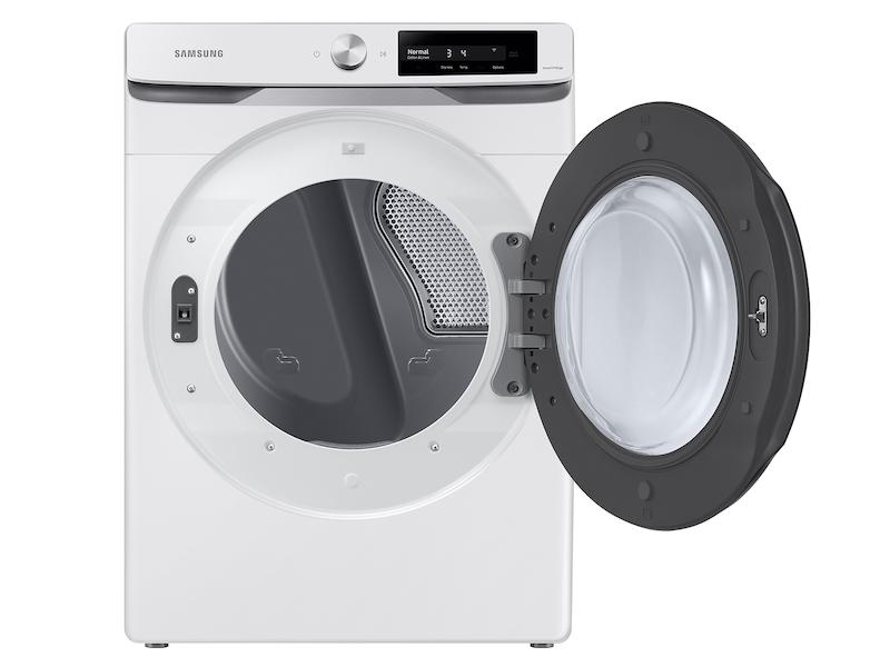 Samsung DVE45A6400W 7.5 cu. ft. Smart Dial Electric Dryer with Super Speed Dry in White