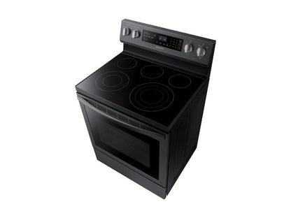 Samsung NE59R6631SG 5.9 cu. ft. Freestanding Electric Range with True Convection in Black Stainless Steel
