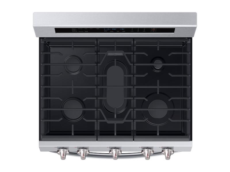 Samsung NX58R6631SS 5.8 cu. ft. Freestanding Gas Range with True Convection in Stainless Steel