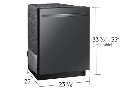 Samsung DW80B6061UG Smart 44dBA Dishwasher with StormWash+™ in Black Stainless Steel