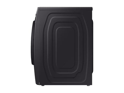 Samsung DVE45R6100V 7.5 cu. ft. Electric Dryer with Steam Sanitize+ in Black Stainless Steel