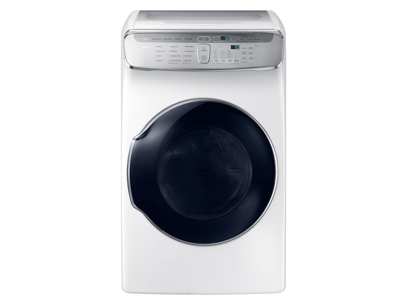 Samsung DVE60M9900W 7.5 cu. ft. Smart Electric Dryer with FlexDry™ in White