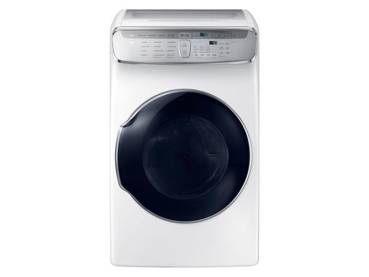 Samsung DVE60M9900W 7.5 cu. ft. Smart Electric Dryer with FlexDry™ in White