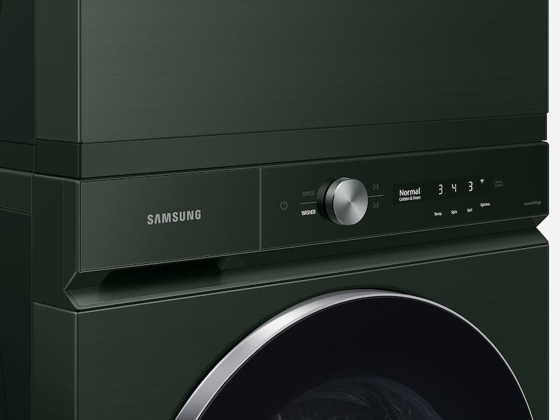 Samsung WF53BB8900AGUS Bespoke 5.3 cu. ft. Ultra Capacity Front Load Washer with AI OptiWash™ and Auto Dispense in Forest Green